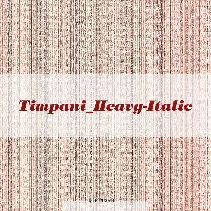 Timpani_Heavy-Italic example