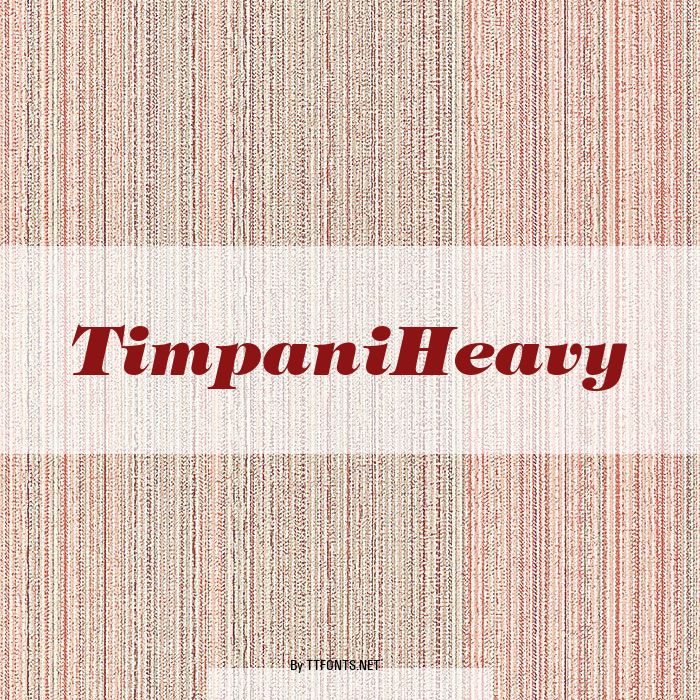 TimpaniHeavy example