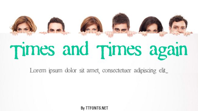 Times and Times again example