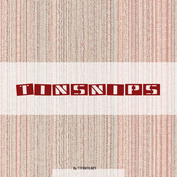 Tinsnips example