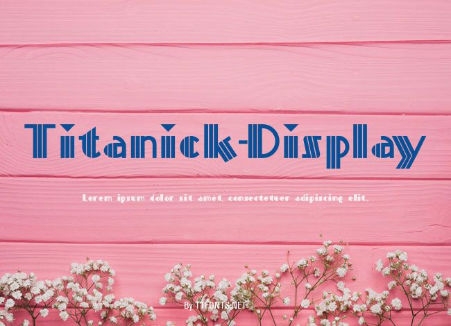 Titanick-Display example