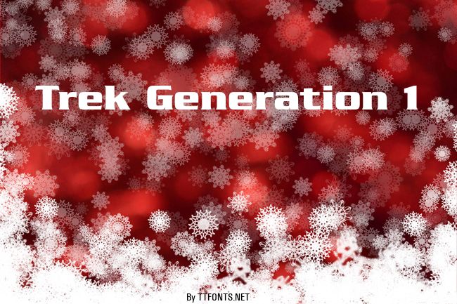 Trek Generation 1 example