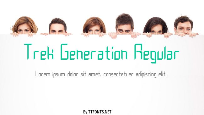 Trek Generation Regular example