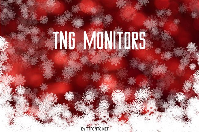 TNG Monitors example