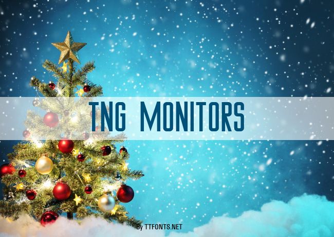 TNG Monitors example