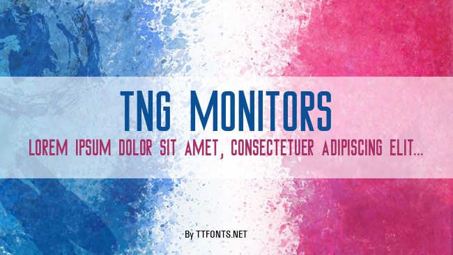 TNG Monitors example