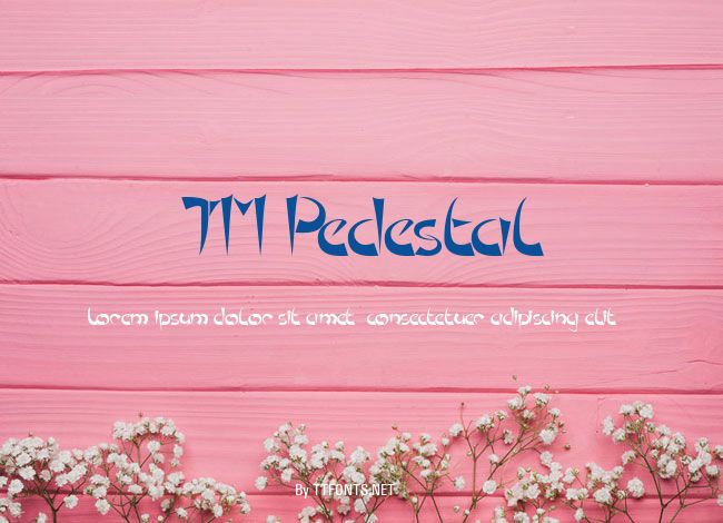 TM Pedestal example