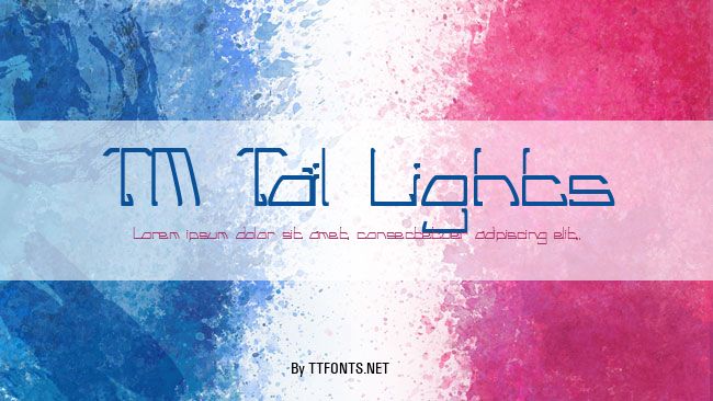 TM Tail Lights example
