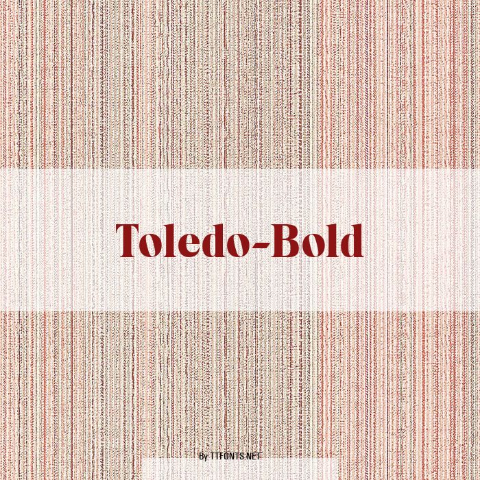 Toledo-Bold example