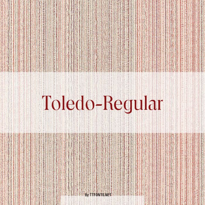 Toledo-Regular example