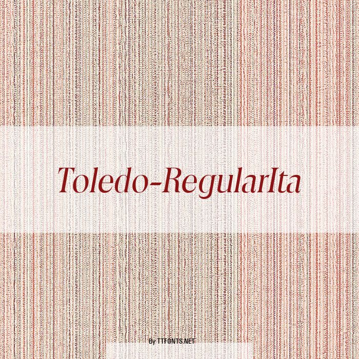 Toledo-RegularIta example