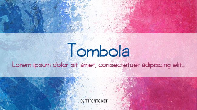 Tombola example