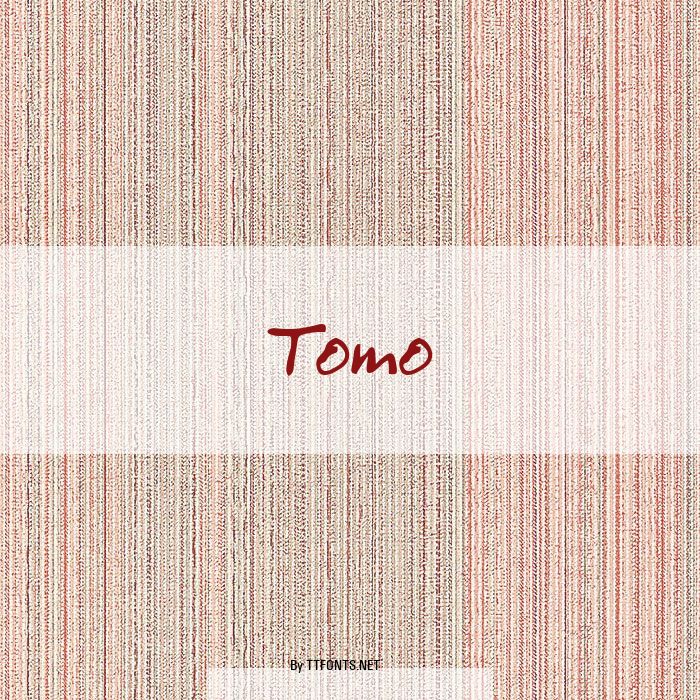 Tomo example