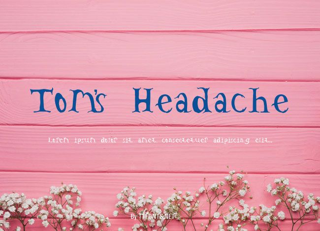 Tom's Headache example