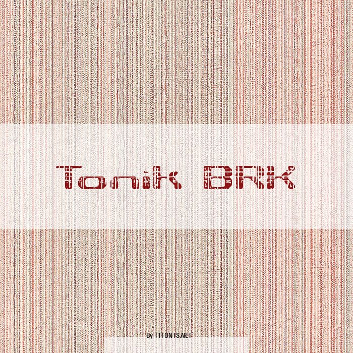 Tonik BRK example