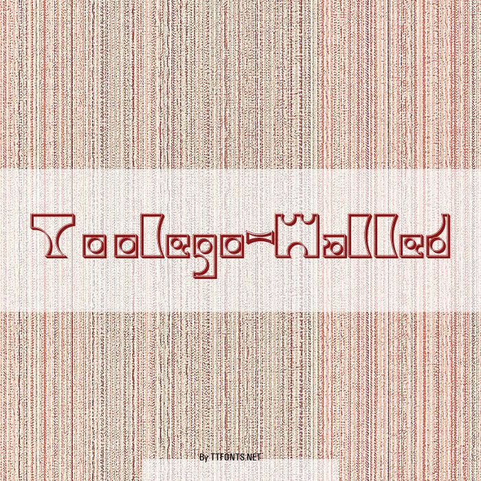 Toolego-Walled example