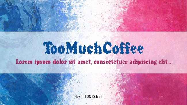 TooMuchCoffee example