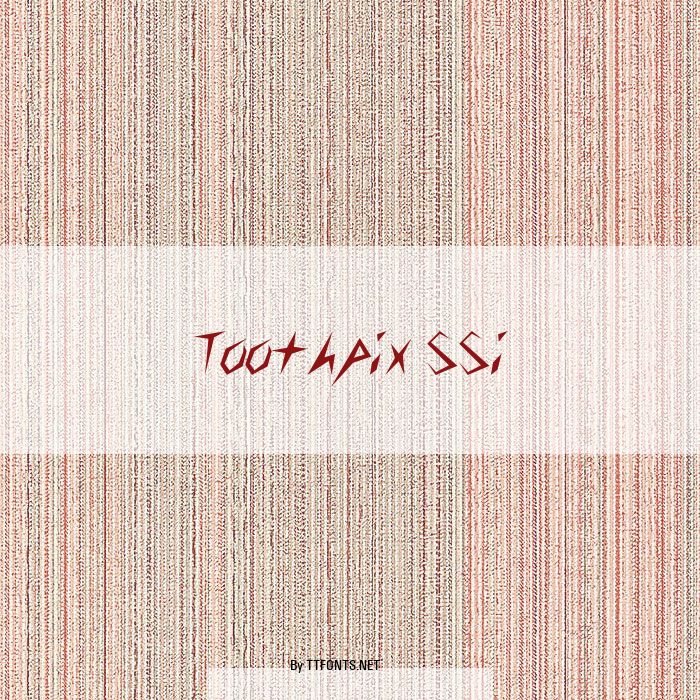 Toothpix SSi example