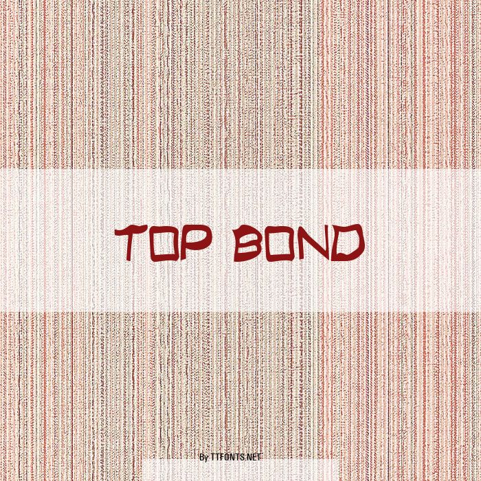 Top Bond example