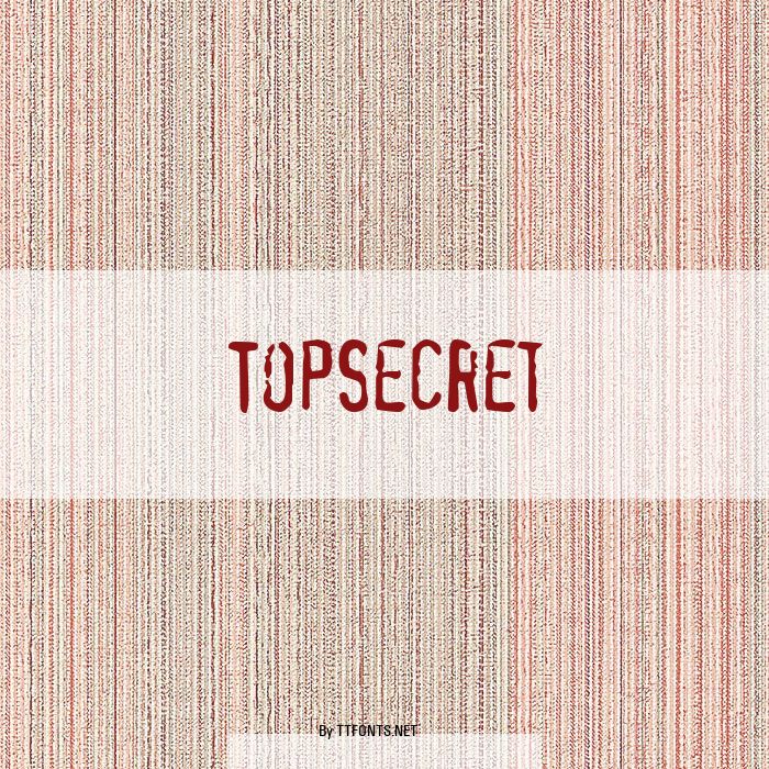 TopSecret example