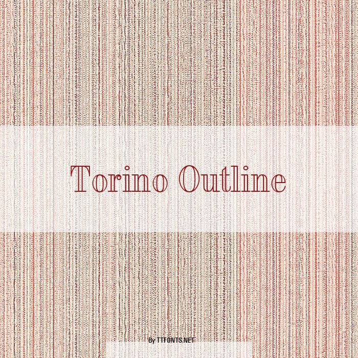 Torino Outline example