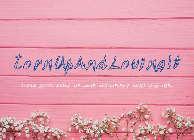 TornUpAndLovingIt example