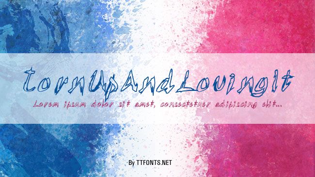 TornUpAndLovingIt example