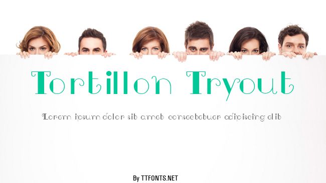 Tortillon Tryout example