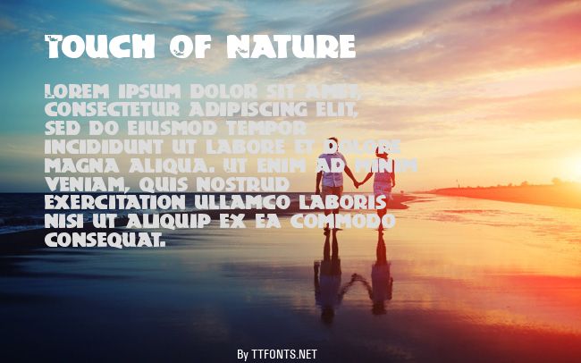 Touch Of Nature example