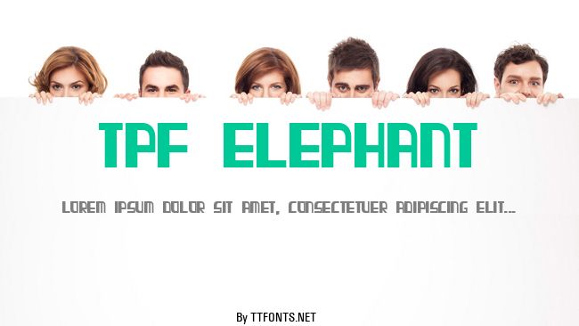 TPF Elephant example