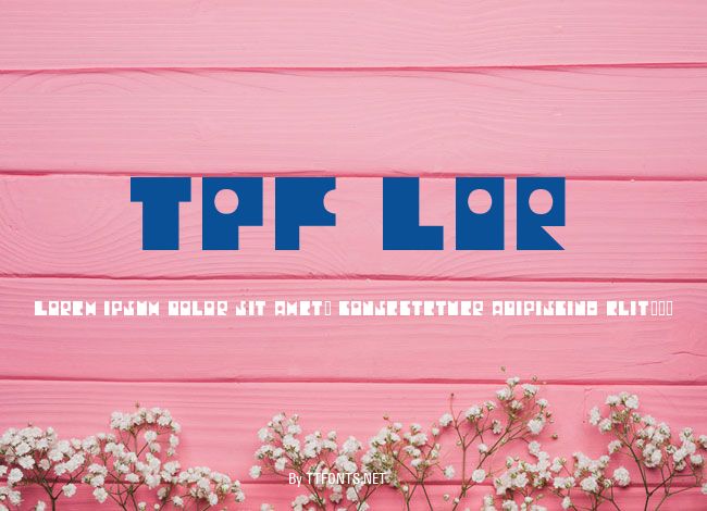 TPF Lor example