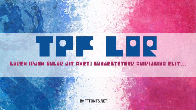 TPF Lor example