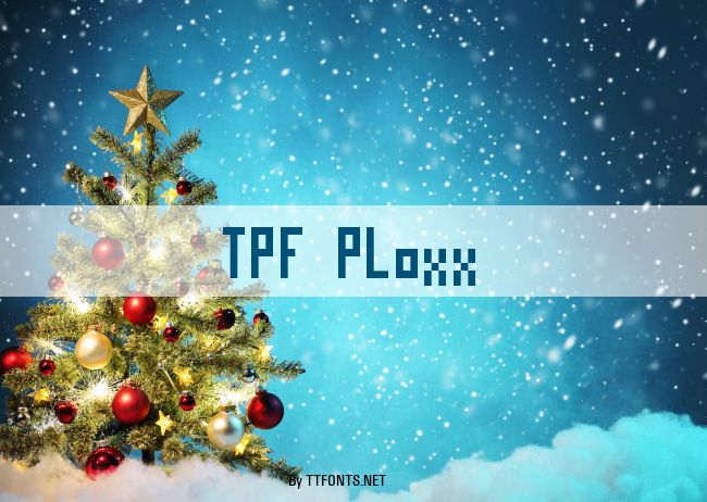 TPF Ploxx example