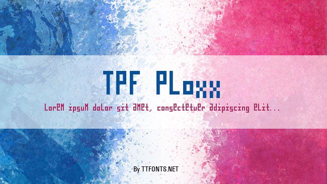 TPF Ploxx example