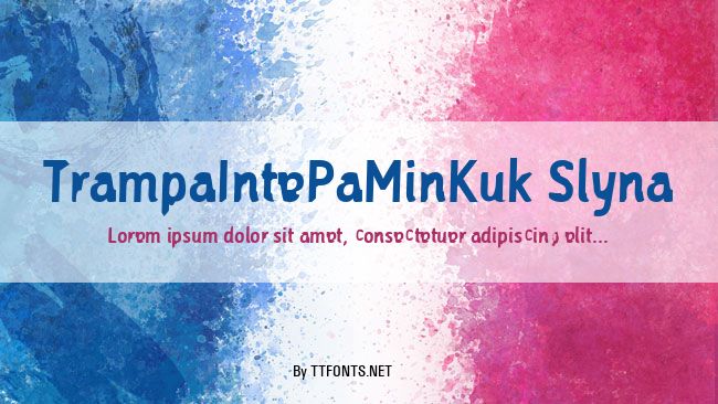 TrampaIntePaMinKuk Slyna example