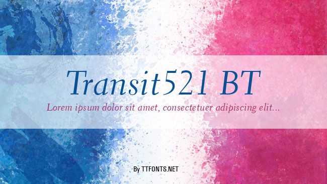 Transit521 BT example