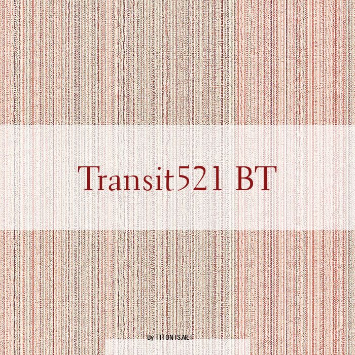 Transit521 BT example