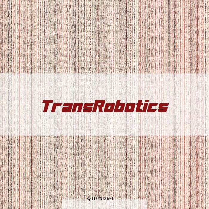 TransRobotics example