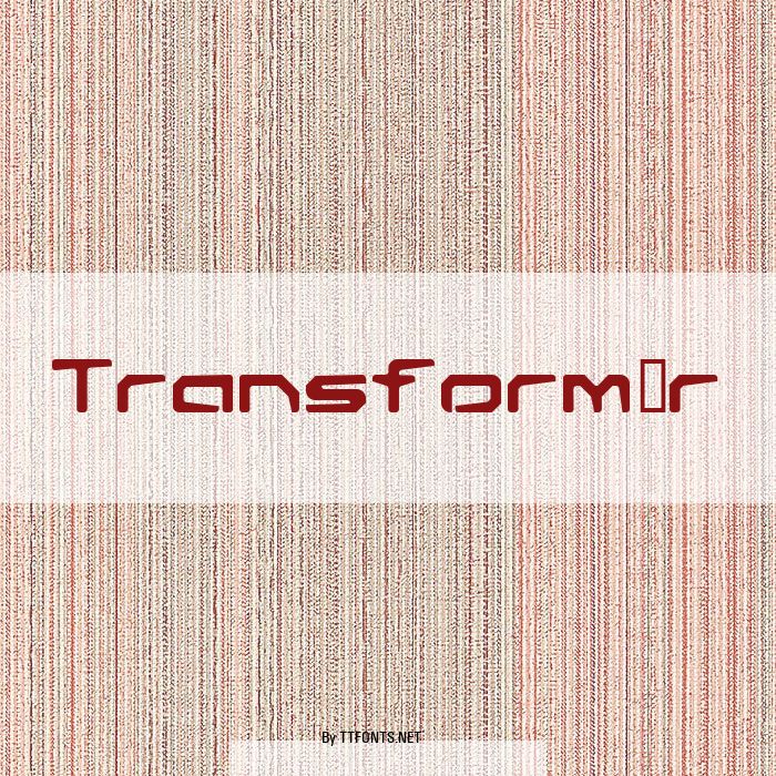 Transformer example