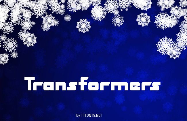 Transformers example