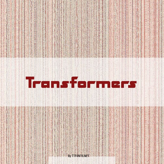 Transformers example
