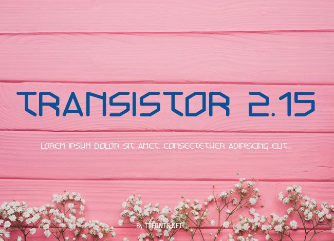 Transistor 2.15 example