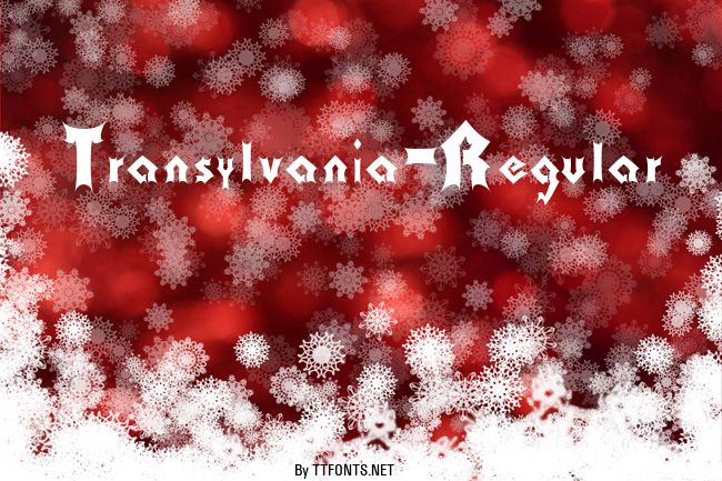 Transylvania-Regular example