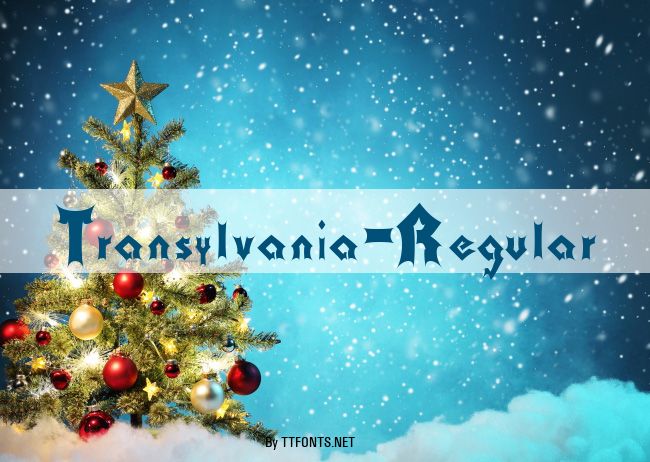 Transylvania-Regular example