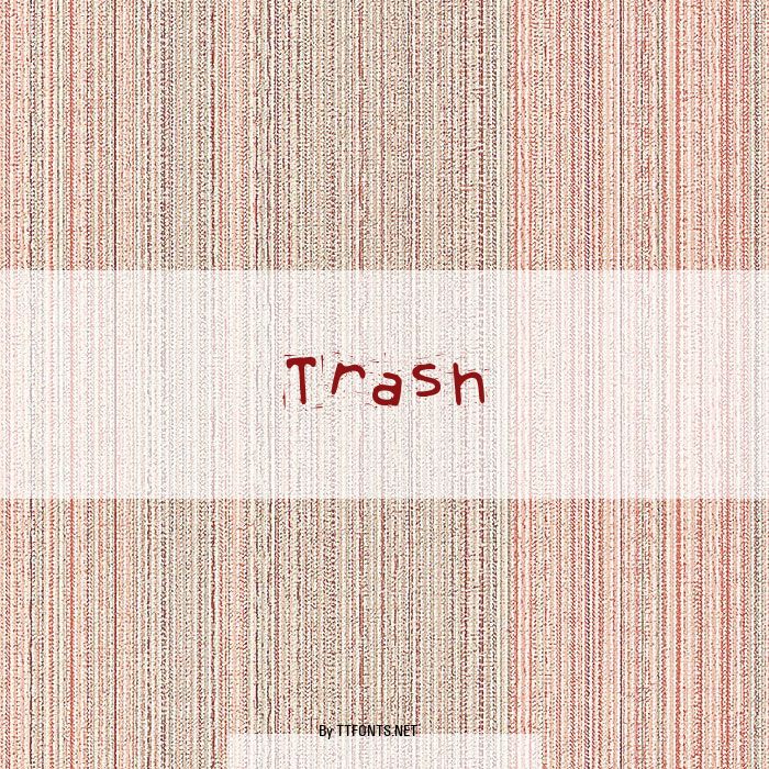 Trash example