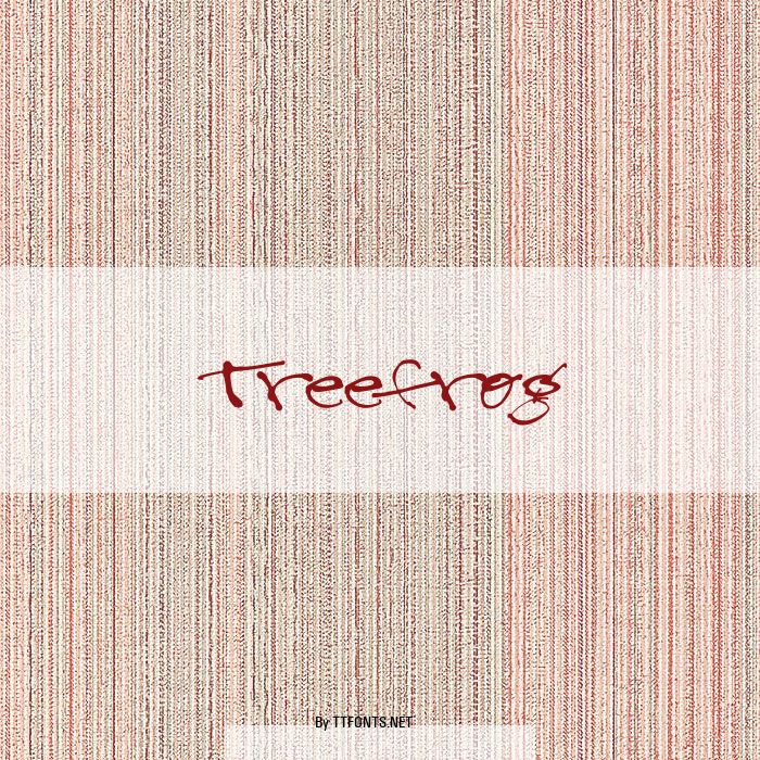 Treefrog example