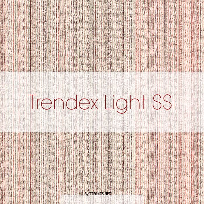 Trendex Light SSi example