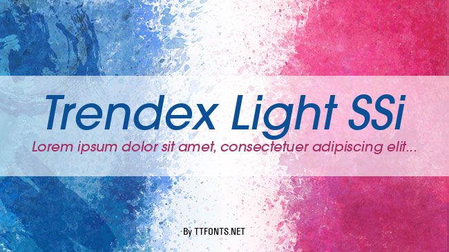 Trendex Light SSi example