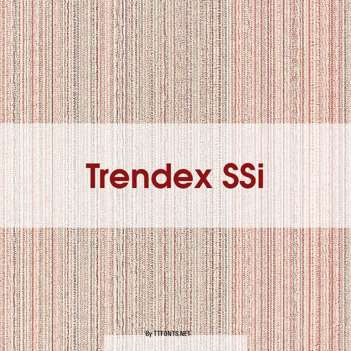 Trendex SSi example
