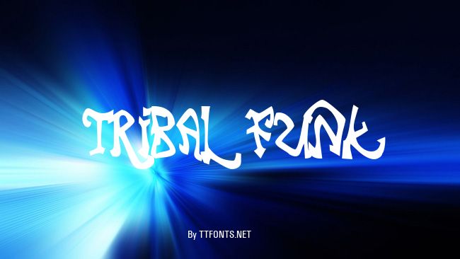 Tribal Funk example
